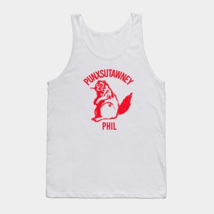 Punxsutawney Phil , Groundhog Day Tank Top